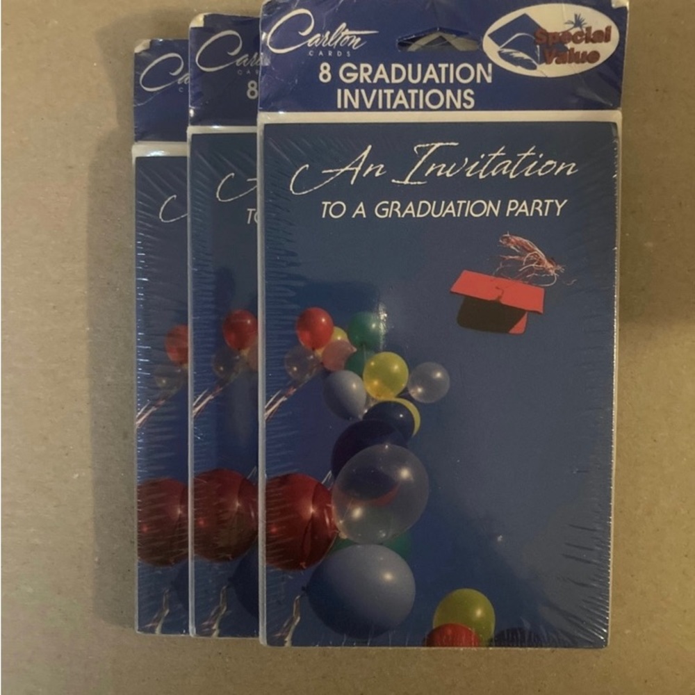 SOLD: ⭐️3/$10: Graduation Celebration Invitations